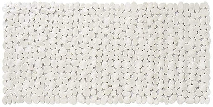 White Spa Pebbles Bathtub Mat - FurniFindUSA