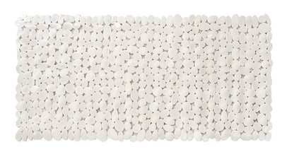 35" White Spa Pebbles Non Slip Bathtub Mat HomeRoots