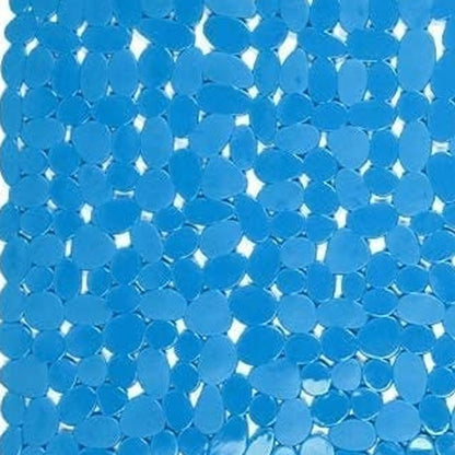 35" Blue Spa Pebbles Non Slip Bathtub Mat HomeRoots