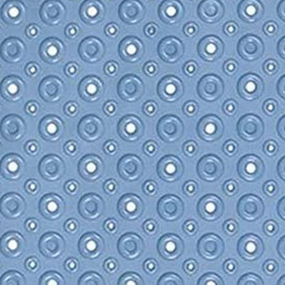 Blue Bubbles Drain Hole Bathrub Mat - FurniFindUSA