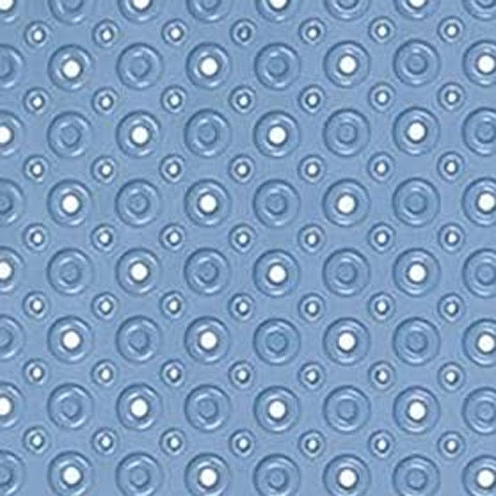 Blue Bubbles Drain Hole Bathrub Mat - FurniFindUSA