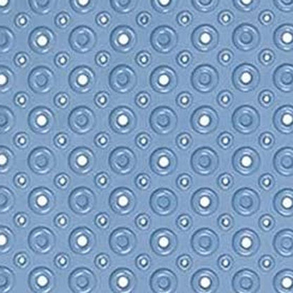 Blue Bubbles Drain Hole Bathrub Mat - FurniFindUSA