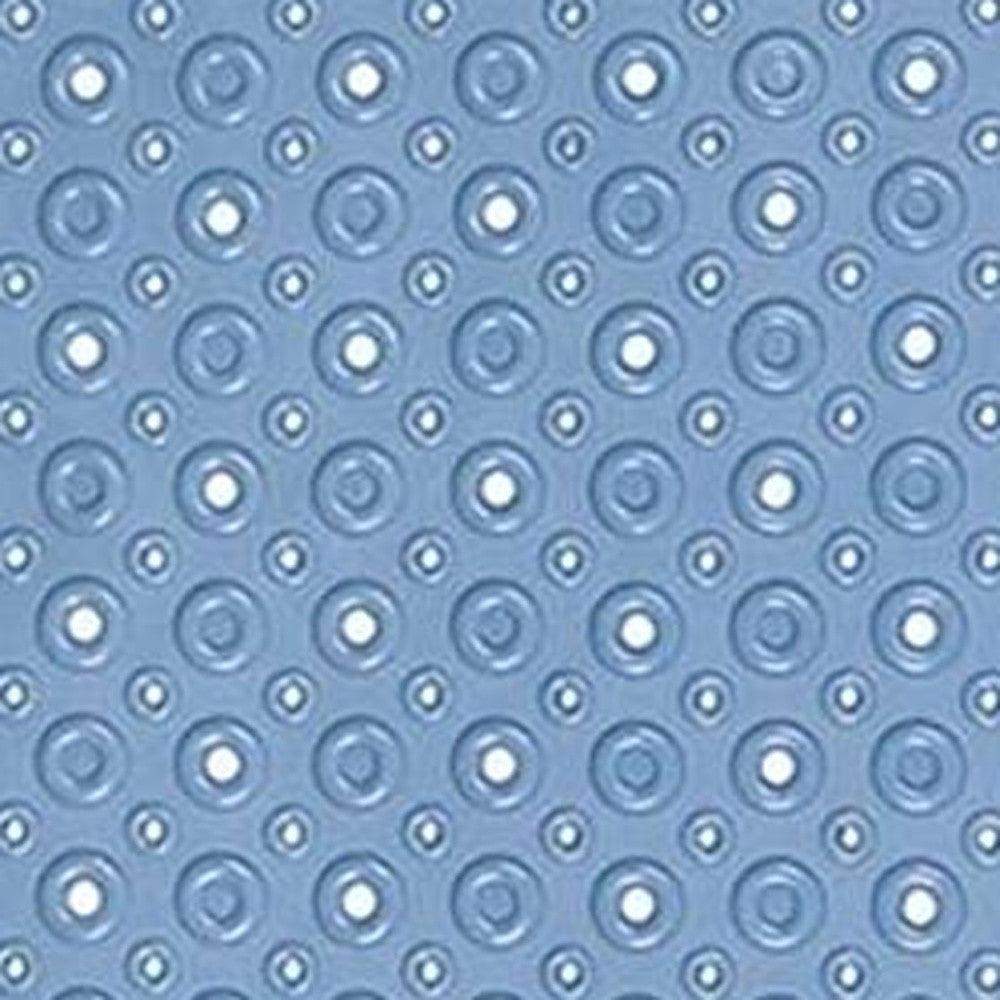 Blue Bubbles Drain Hole Bathrub Mat - FurniFindUSA