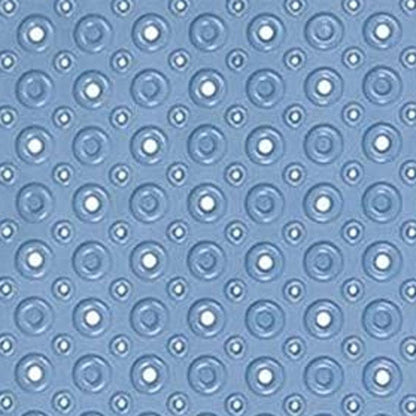 Blue Bubbles Drain Hole Bathrub Mat - FurniFindUSA