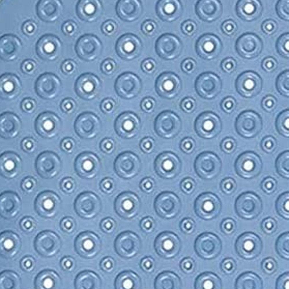 Blue Bubbles Drain Hole Bathrub Mat - FurniFindUSA