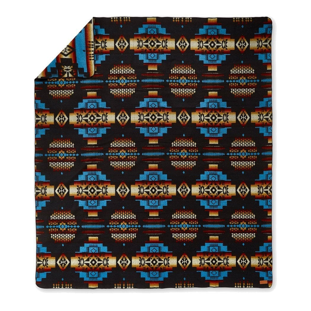 Sunset Tribal Print Throw Blanket