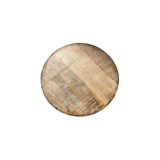 34" Natural Solid Wood Round Bunching Coffee Tables HomeRoots