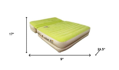 Incline Adjustable Moss Green Inflatable King Size Mattress - FurniFindUSA