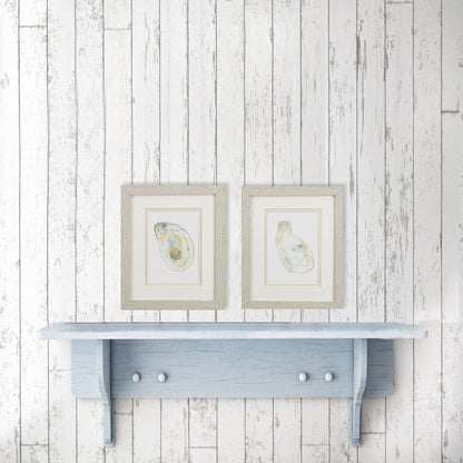 Set Of Two Oyster Brown Framed Wall Art HomeRoots