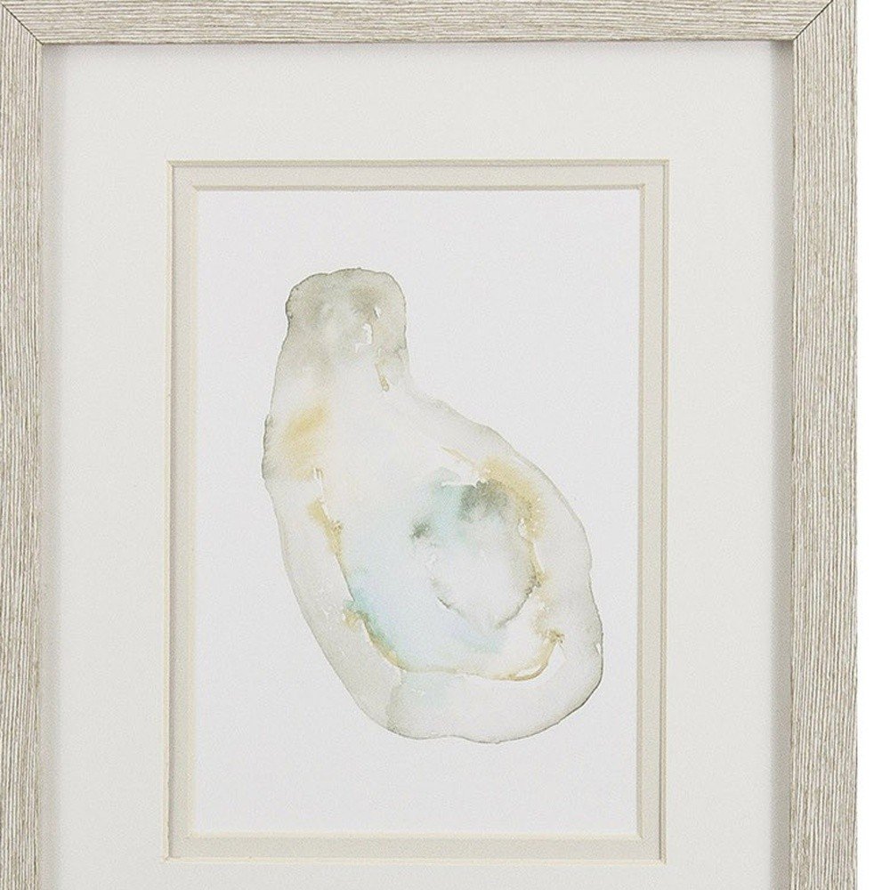 Set Of Two Oyster Brown Framed Wall Art HomeRoots