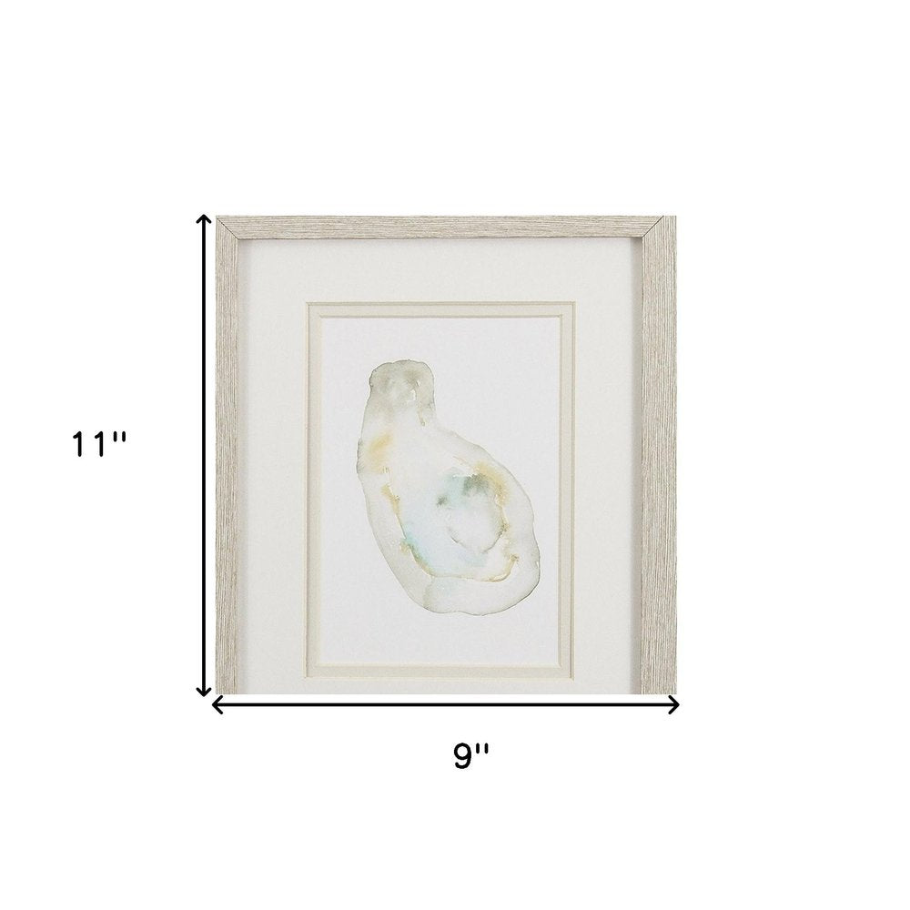 Set Of Two Oyster Brown Framed Wall Art HomeRoots