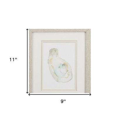 Set Of Two Oyster Brown Framed Wall Art HomeRoots