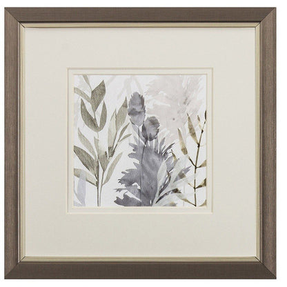 Set Of Two Shadow Woods Bronze Framed Wall Art
