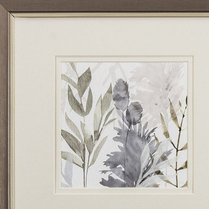 Set Of Two Shadow Woods Bronze Framed Wall Art