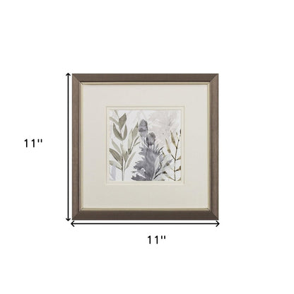 Set Of Two Shadow Woods Bronze Framed Wall Art