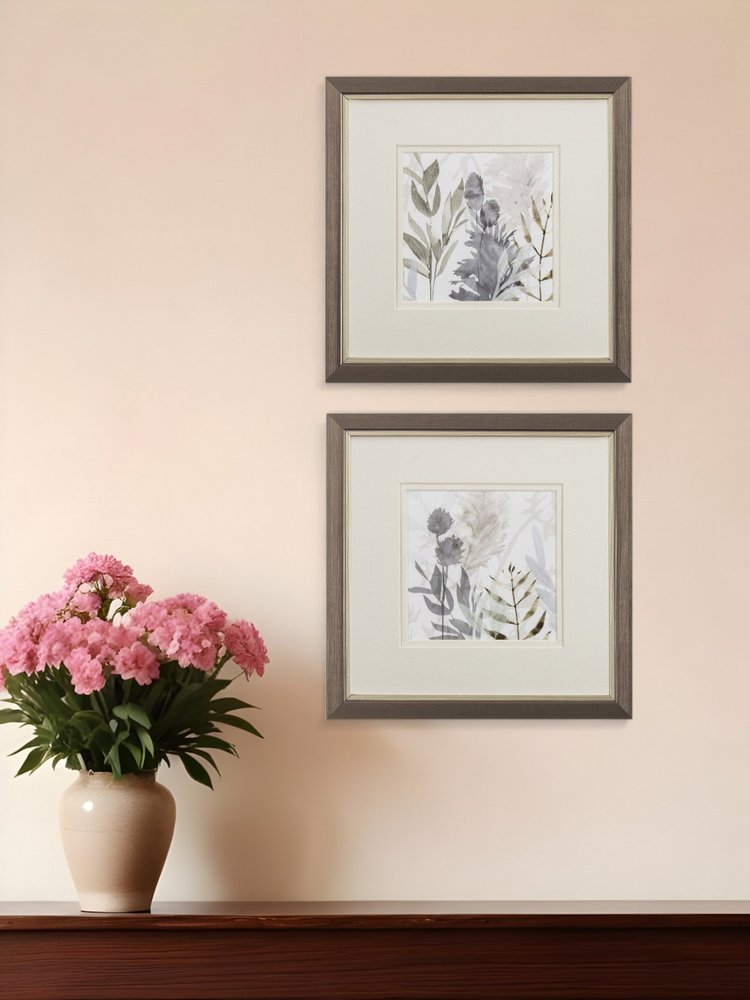Set Of Two Shadow Woods Bronze Framed Wall Art HomeRoots