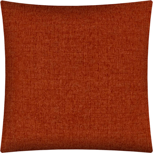 17" Brick Red Indoor Outdoor Throw Pillow Cover