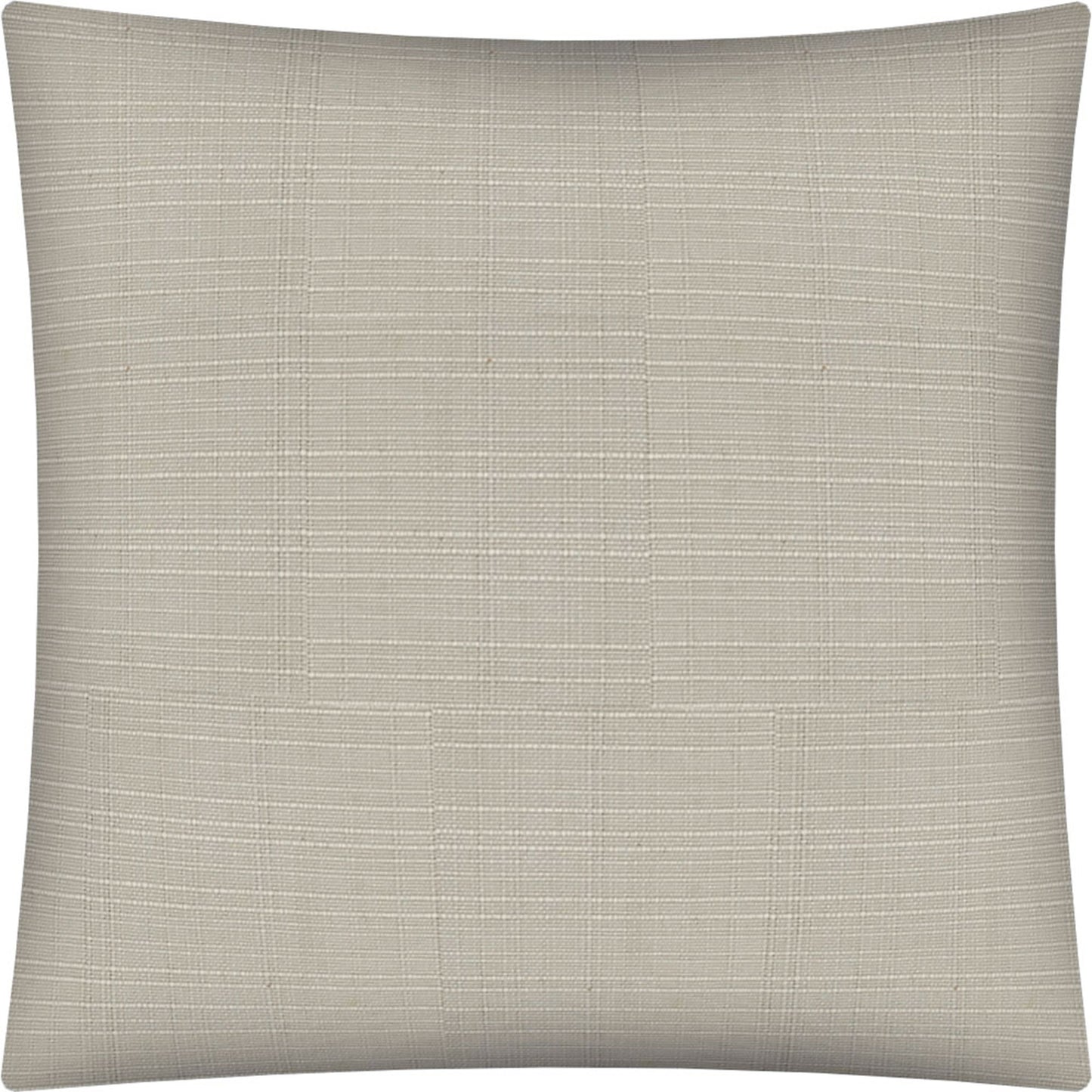 17" Tan Indoor Outdoor Throw Pillow Cover