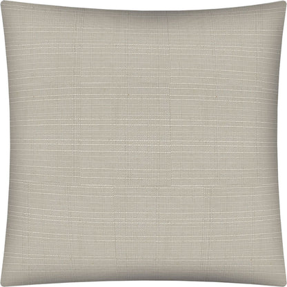 17" Tan Indoor Outdoor Throw Pillow Cover