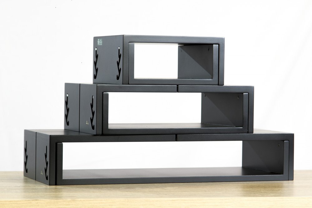 Black Adjustable Five Level Ergonomic Monitor Stand HomeRoots