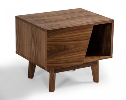 24" Wood One Drawer Nightstand HomeRoots