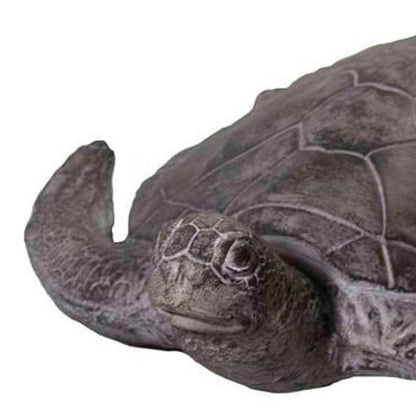 22" Sea Turtle Indoor Outdoor Statue HomeRoots
