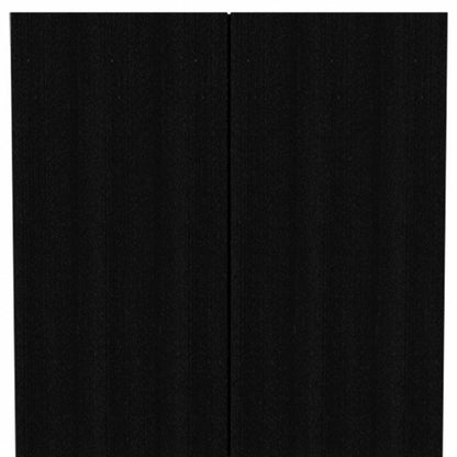 71" Black Wood Two Door Combo Dresser HomeRoots