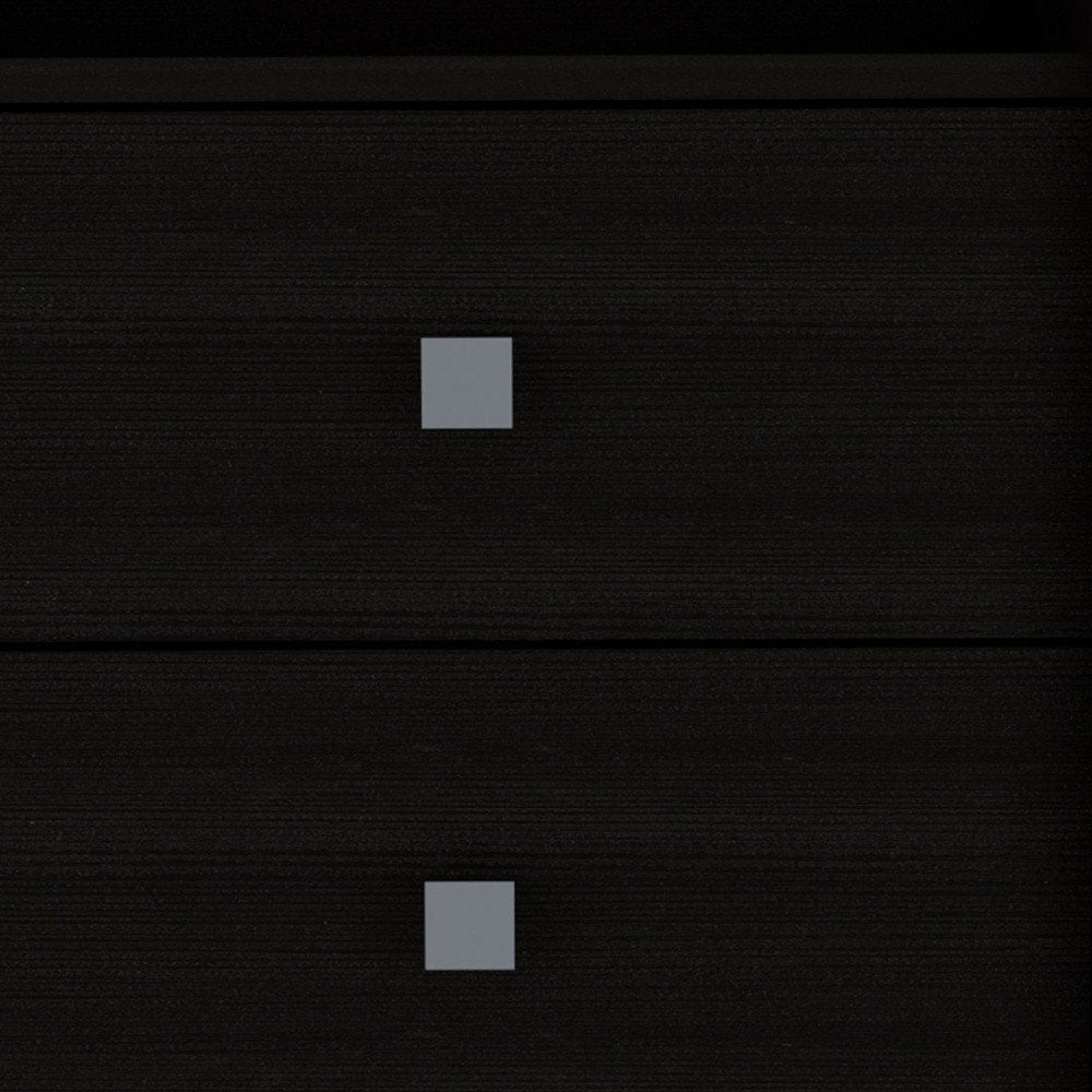 22" Wood Two Drawer Nightstand HomeRoots