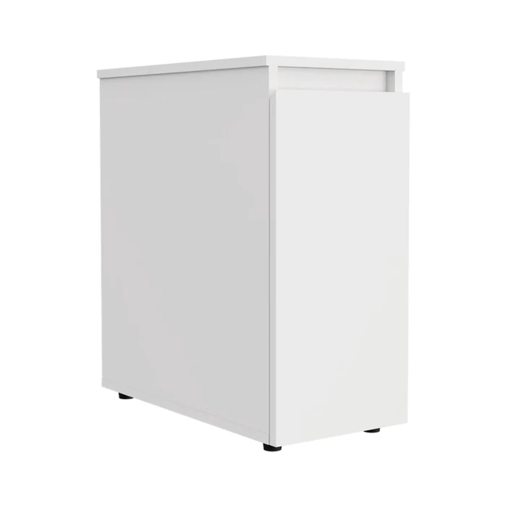 10" White Wood Freestanding Bathroom Vanity HomeRoots