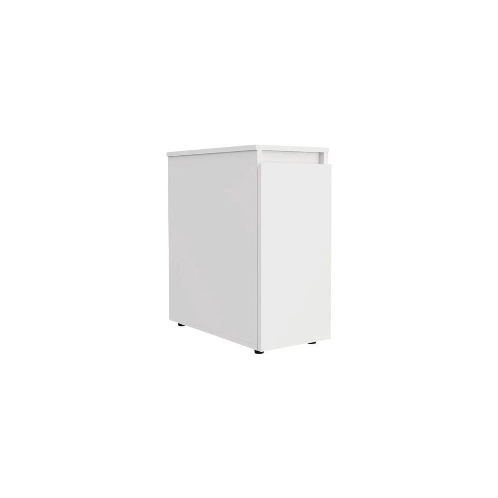 10" White Wood Freestanding Bathroom Vanity HomeRoots