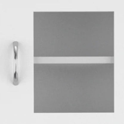 67" White Pantry Cabinet with Two Door Panels and Side Open Shelves HomeRoots