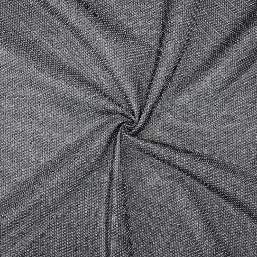 Set of Two 84" Silver Metallic Textured Window Panels HomeRoots