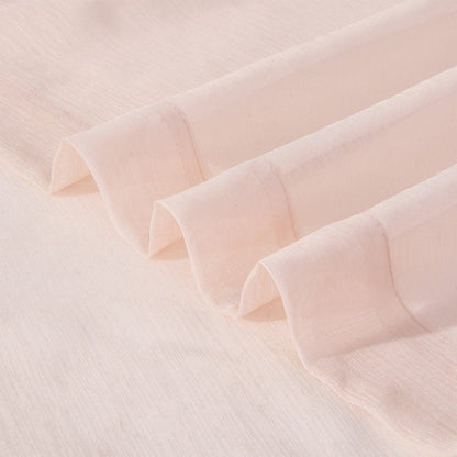 Set of Two 84"  Blush Solid Modern Window Panels HomeRoots