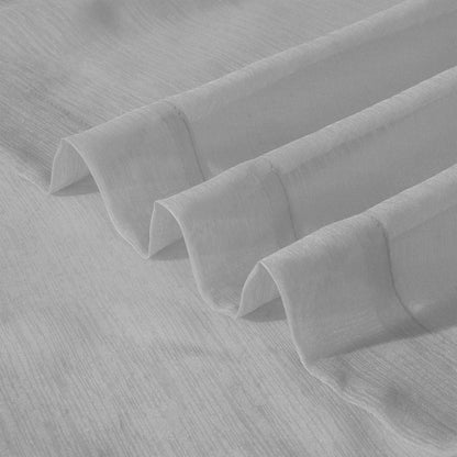 Set of Two 84"  Silver Solid Modern Window Panels HomeRoots