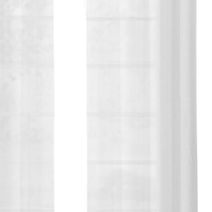 Set of Two 84"  White Solid Modern Window Panels HomeRoots