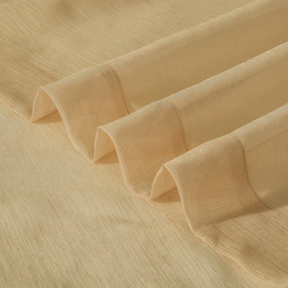 Set of Two 84"  Tan Solid Modern Window Panels HomeRoots