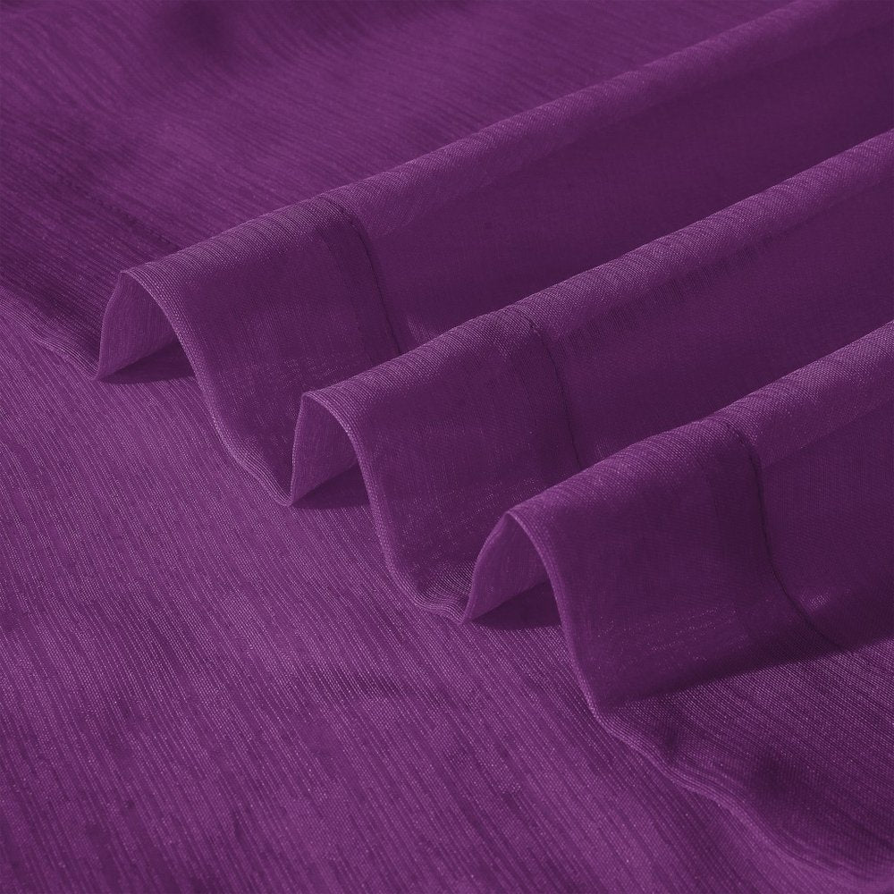 Set of Two 84"  Purple Solid Modern Window Panels HomeRoots