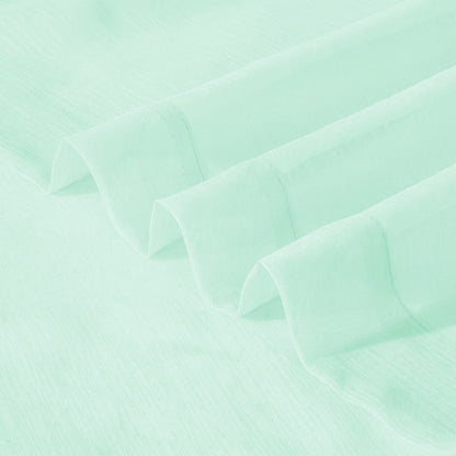 Set of Two 84"  Aqua Solid Modern Window Panels HomeRoots