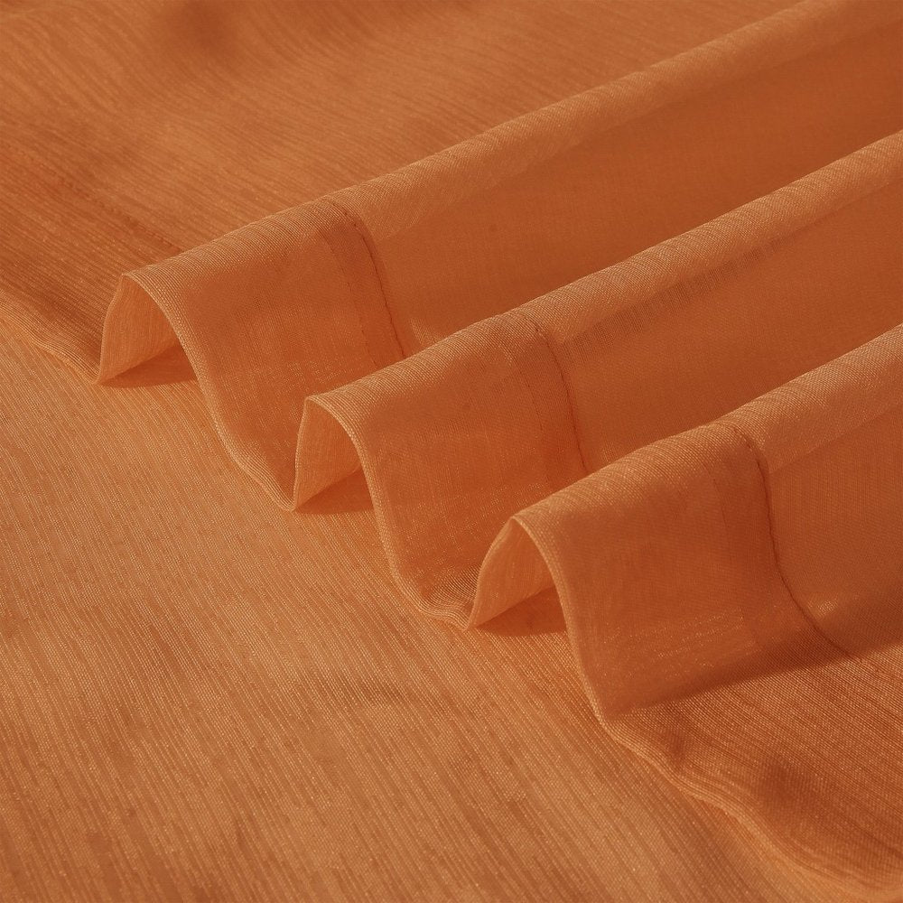 Set of Two 84"  Rust Solid Modern Window Panels HomeRoots