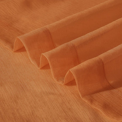 Set of Two 84"  Rust Solid Modern Window Panels HomeRoots