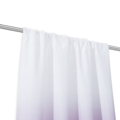 Set of Two 84"  Purple Ombre Window Curtain Panels HomeRoots