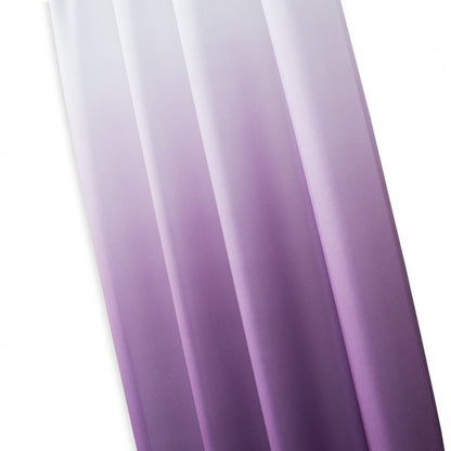 Set of Two 84"  Purple Ombre Window Curtain Panels HomeRoots