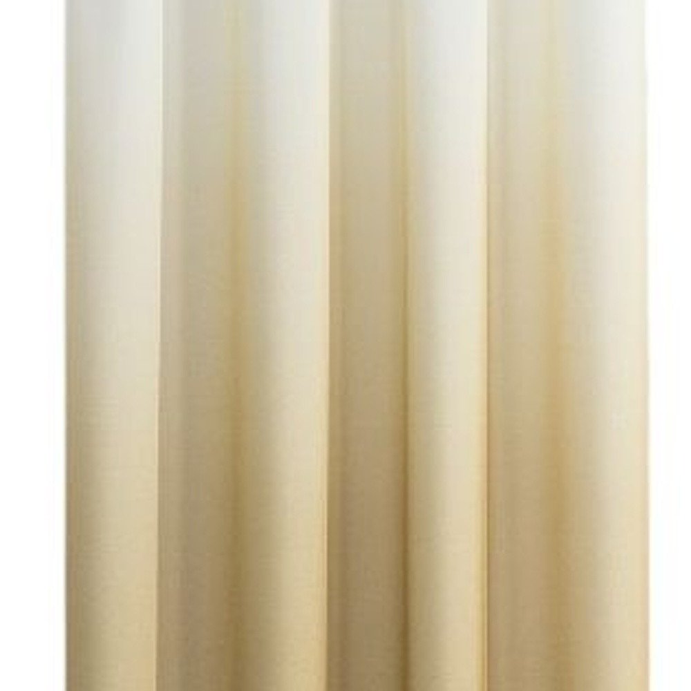 Set of Two 84"  Gold Ombre Shades Window Panels HomeRoots