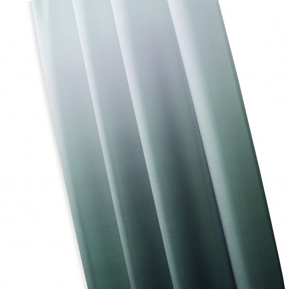 Set of Two 84"  Blue Ombre Shades Window Panels HomeRoots