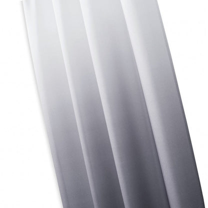 Set of Two 84"  Black Ombre Shades Window Panels HomeRoots