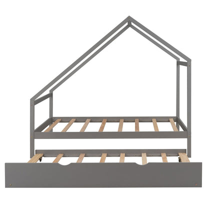 Gray Twin with Trundle