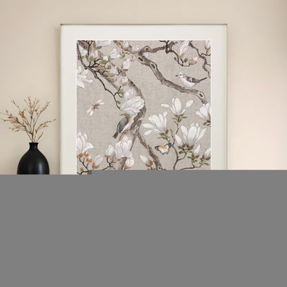 Magnolia Blossom Framed Art Gold Picture Frame Print Wall Art HomeRoots