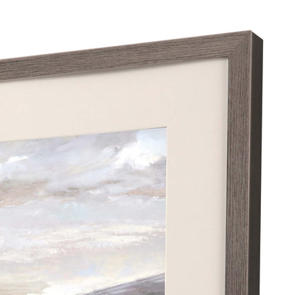 Set Of Four Tirwedd II Silver Framed Print Wall Art