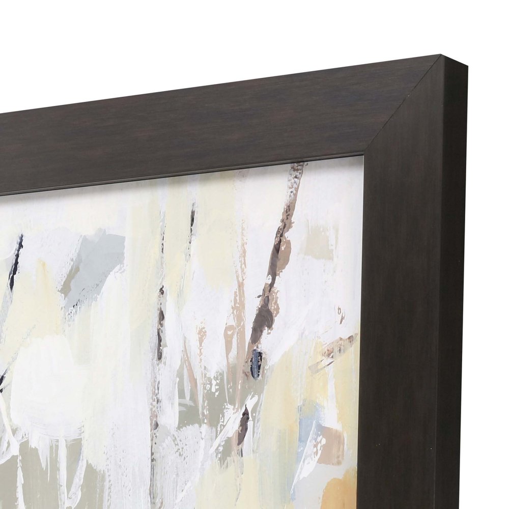 Silversong Birch II Brown Framed Print Wall Art