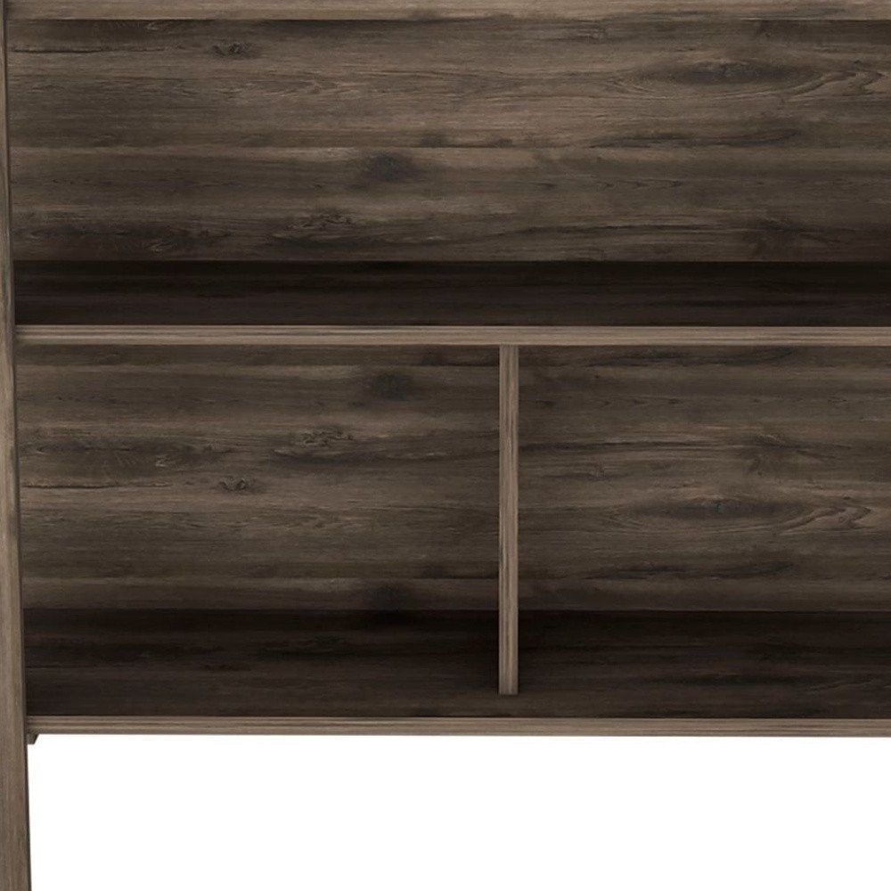 Brown 41" Kitchen Island With Storage HomeRoots